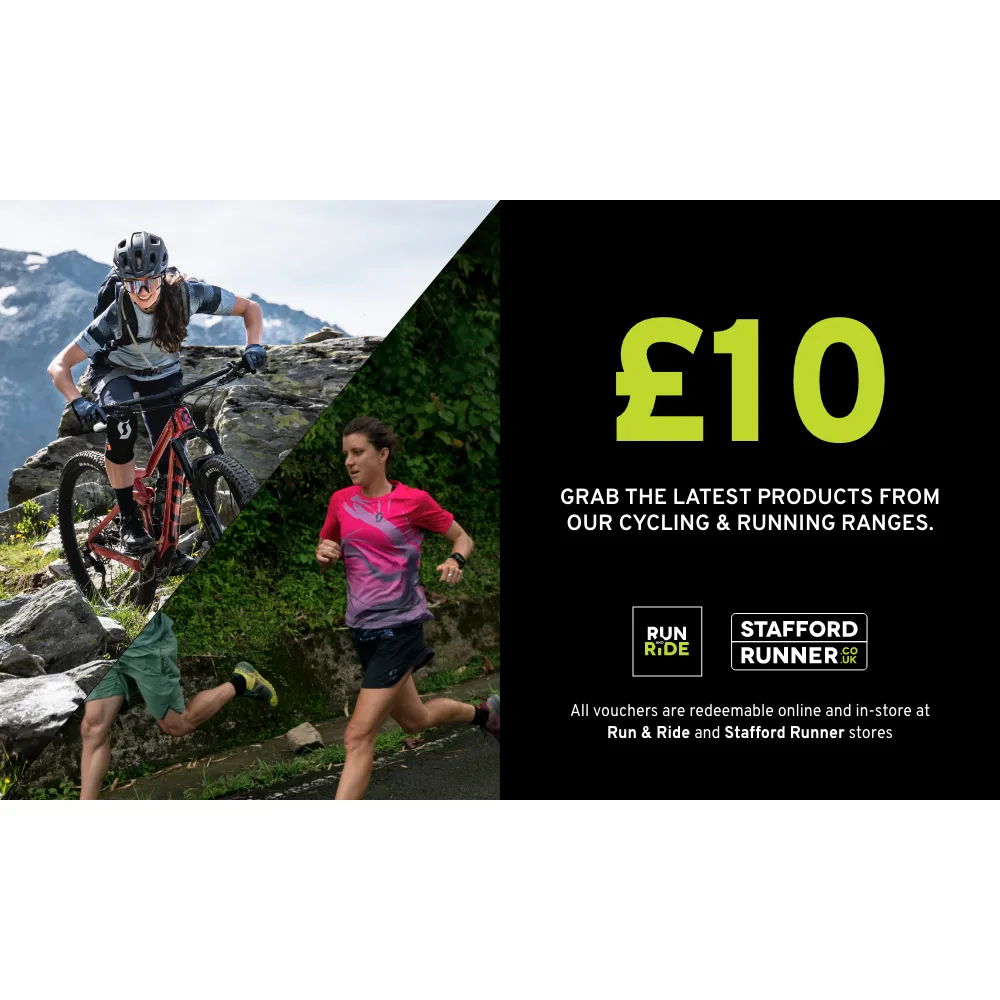 GBP 10 Run and Ride Gift eVoucher