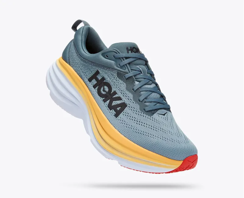 Hoka Bondi 8 Road Running Shoes - Goblin Blue Mountain Spring