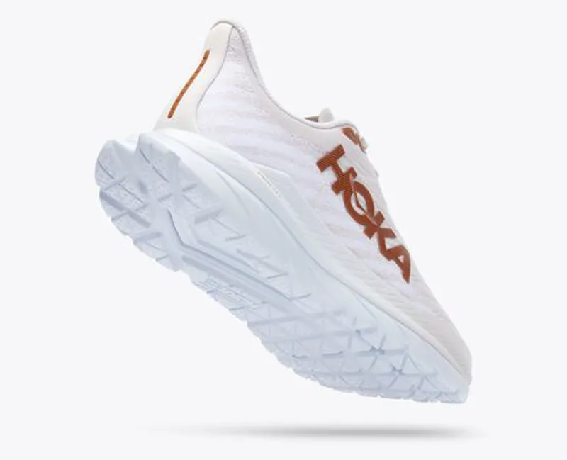 Hoka Mach 5 Road Running Shoe - White Copper-2