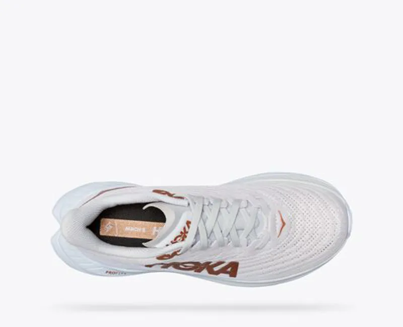 Hoka Mach 5 Road Running Shoe - White Copper-4