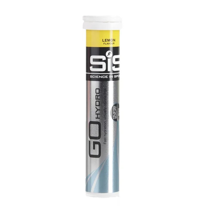 Science In Sport GO Hydro Hydration 20 Tablets - One Tube - Lemon