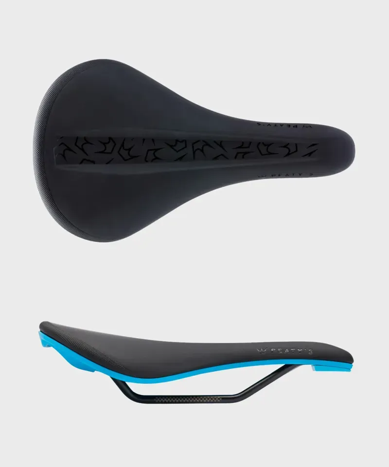 Peatys Monarch 4130 Rail Saddle - Turquoise Blue