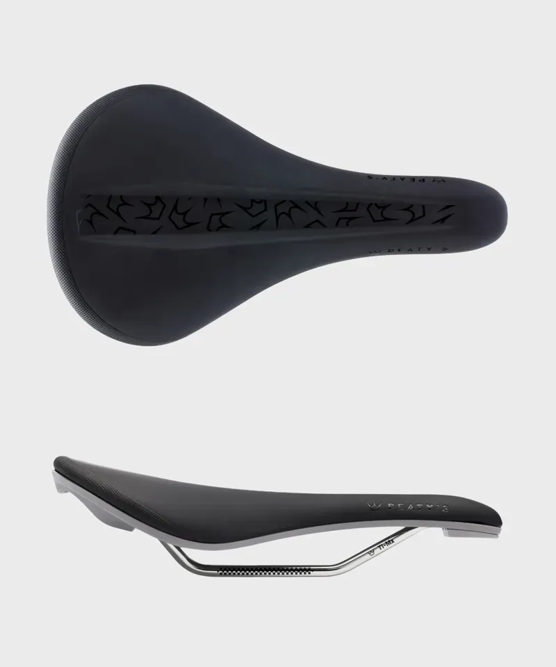 Peatys Monarch Ti-MX Rail Saddle - Grey