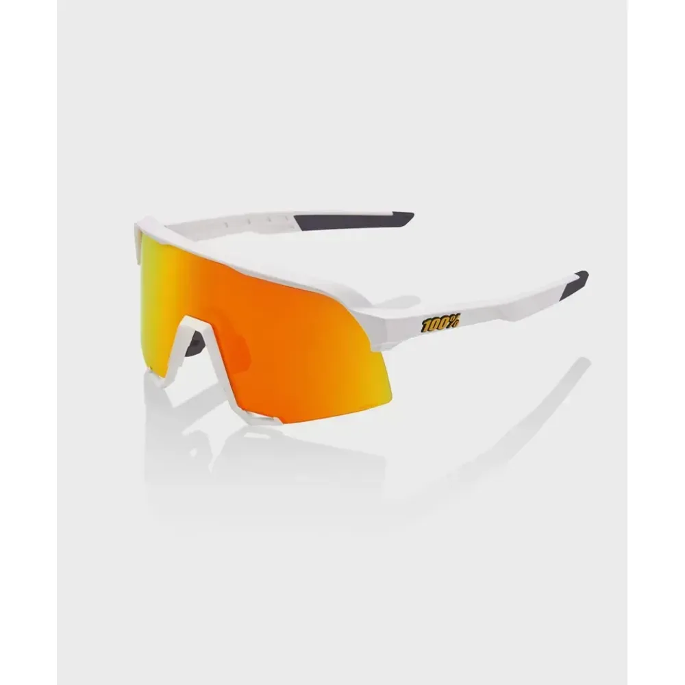 100% Slendale Glasses - Soft Tact White HiPER Red Multilayer