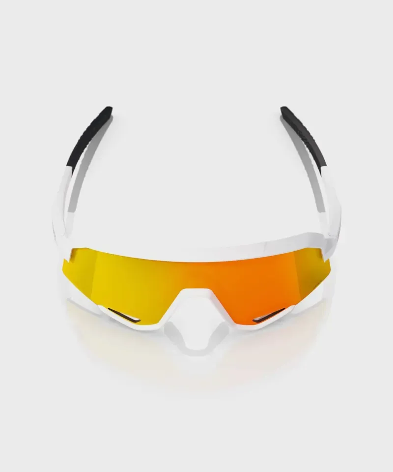 100% Slendale Glasses - Soft Tact White HiPER Red Multilayer-3