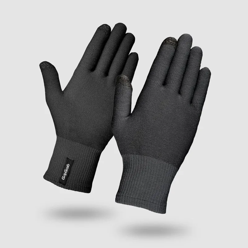 GripGrab Merino Wool Liner Glove - Black
