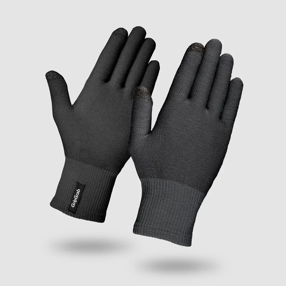 GripGrab Merino Wool Liner Glove - Black