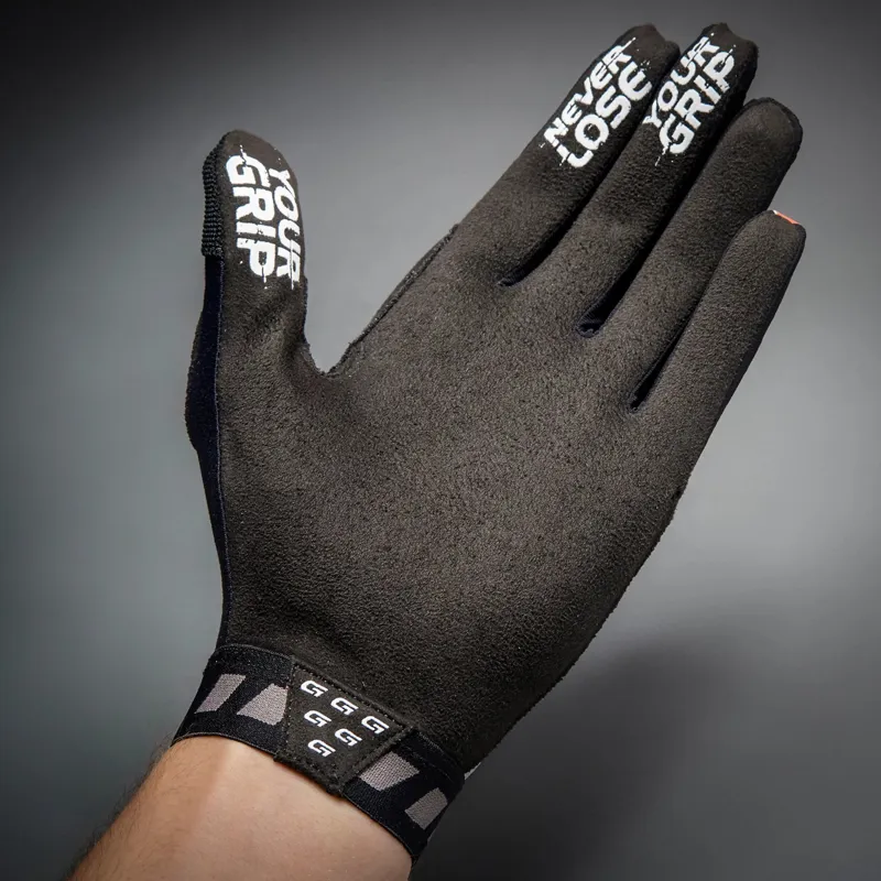 GripGrab Vertical InsideGrip Full Finger Summer Gloves - Black-1