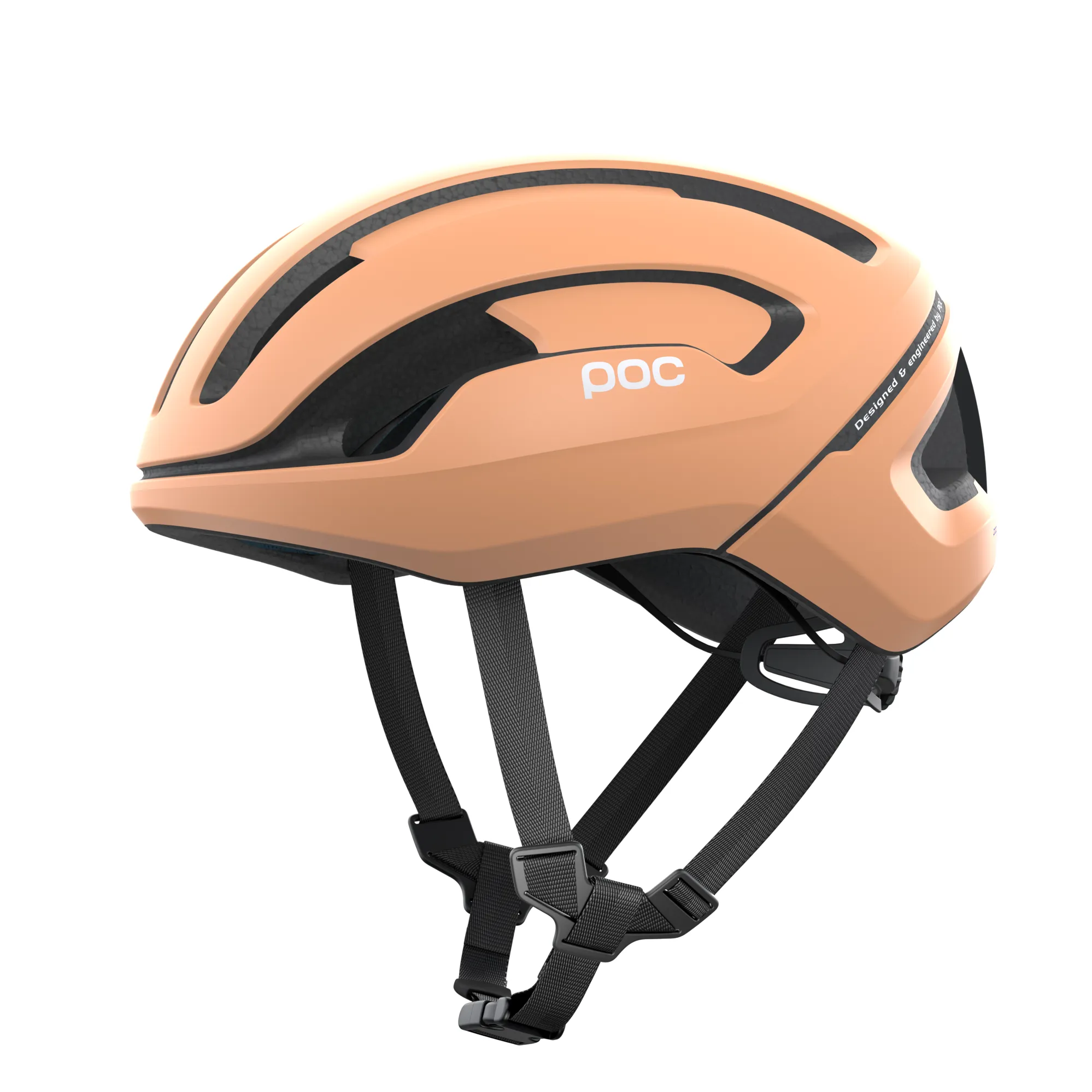 POC Omne Air SPIN Road Helmet Citrine Orange Run and Ride