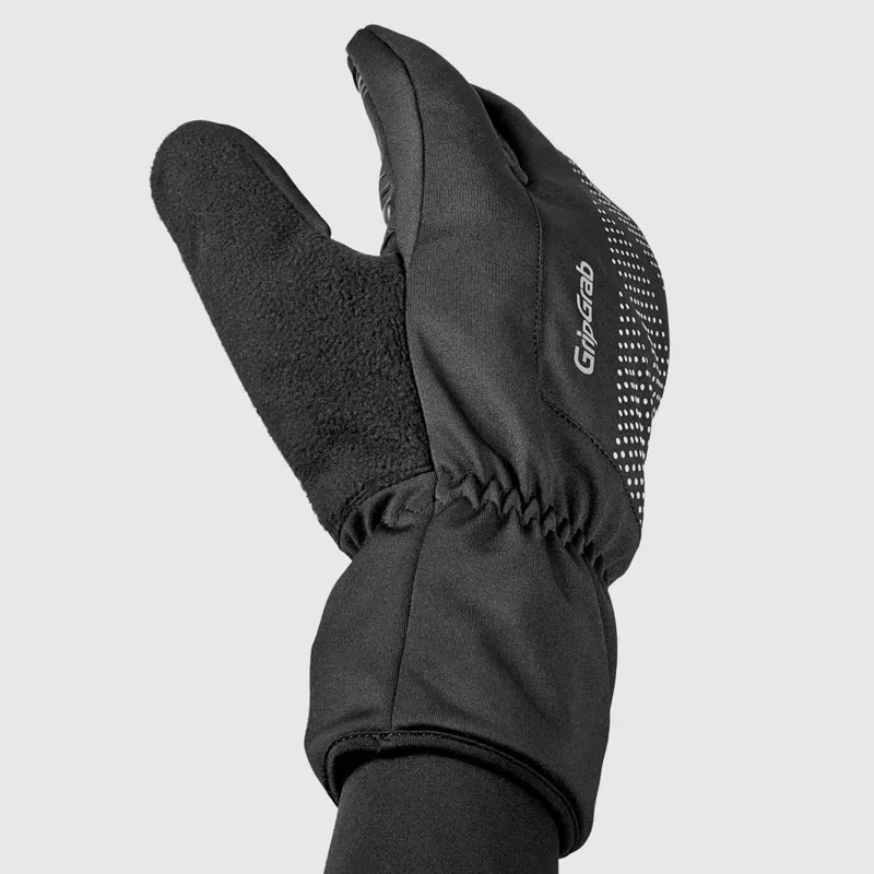 GripGrab Ride Windproof Deep Winter Lobster Gloves - Black-2