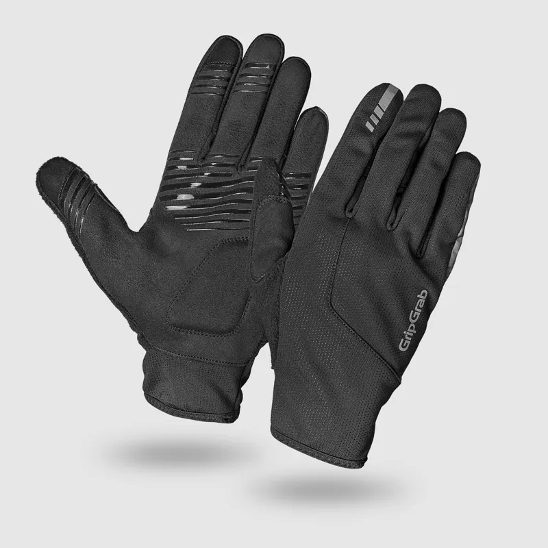 GripGrab Hurricane 2 Windproof Spring-Autumn Gloves - Black