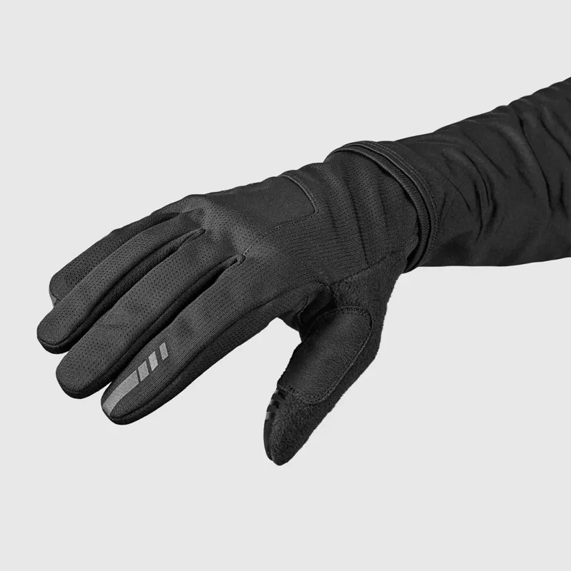 GripGrab Hurricane 2 Windproof Spring-Autumn Gloves - Black-1