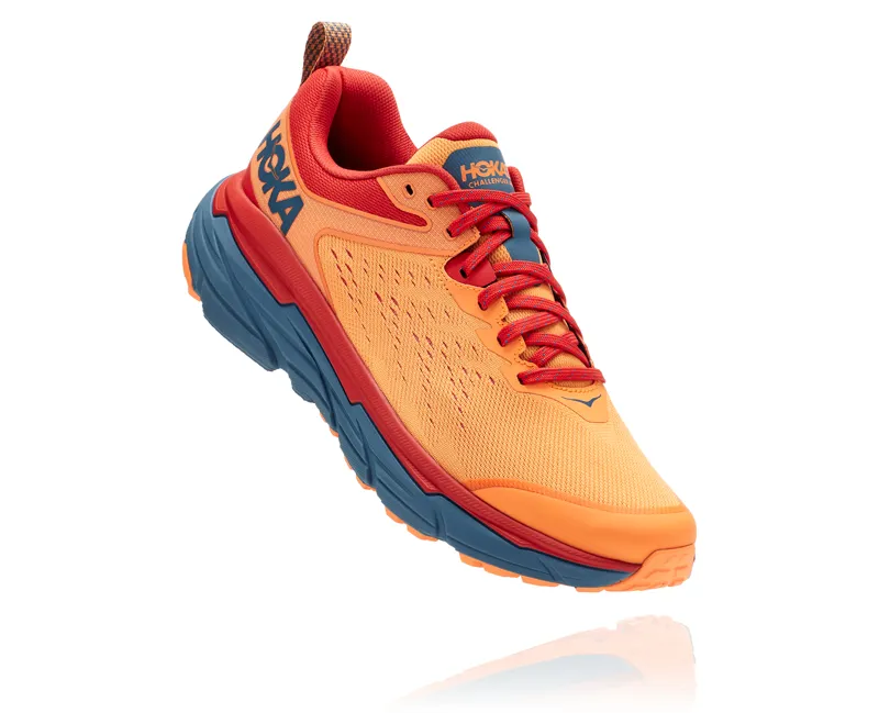 Hoka Challenger ATR 6 Mens Trail Running Shoes - Blazing Orange