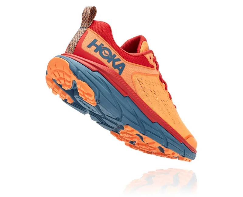 Hoka Challenger ATR 6 Mens Trail Running Shoes - Blazing Orange Fiesta-2