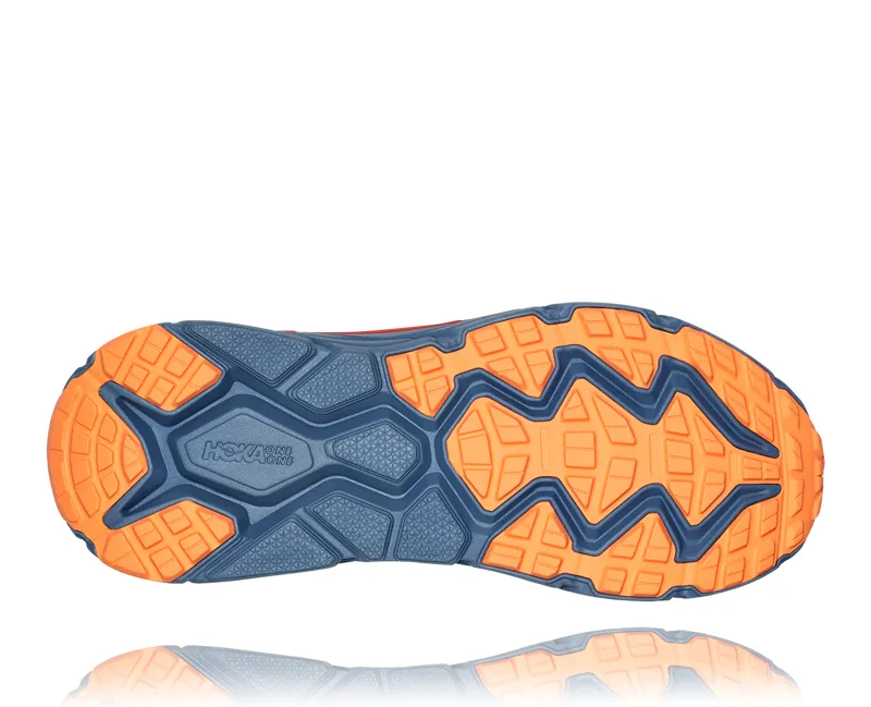 Hoka Challenger ATR 6 Mens Trail Running Shoes - Blazing Orange Fiesta-5