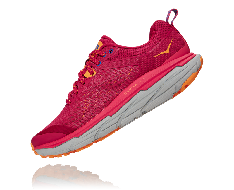 Hoka Challenger ATR 6 Womens Trail Running Shoes - Jazzy Paradise Pink-3