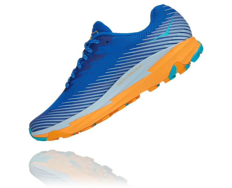 Hoka Torrent 2 Mens Trail Running Shoes - Turkish Sea Saffron-3