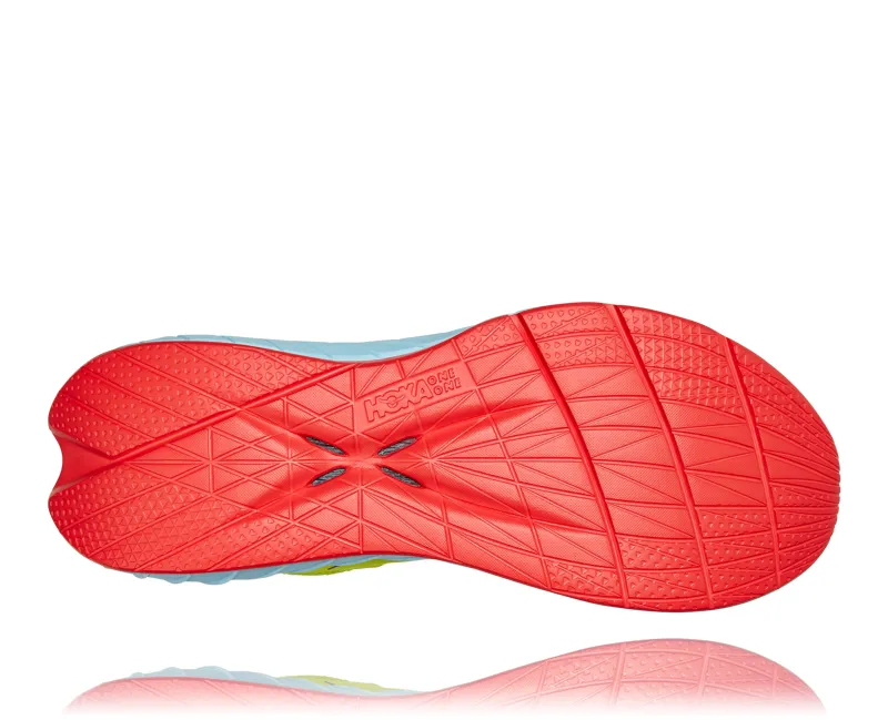 Hoka Carbon X2 Mens Road Running Shoe Evening Primrose Fiesta