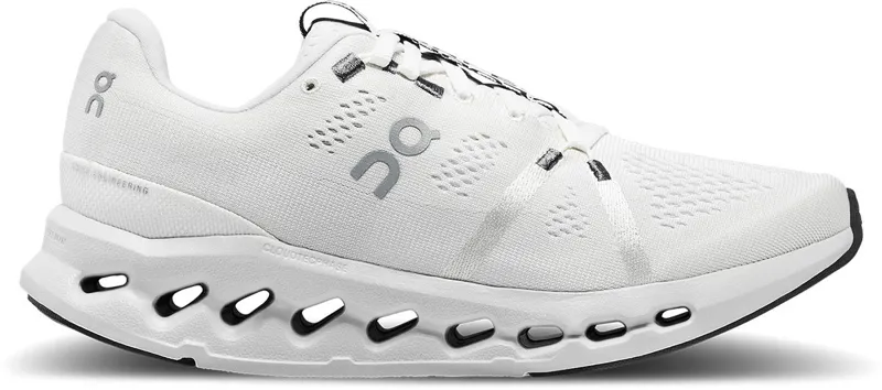 On Cloudsurfer Road Running Shoes Frost White
