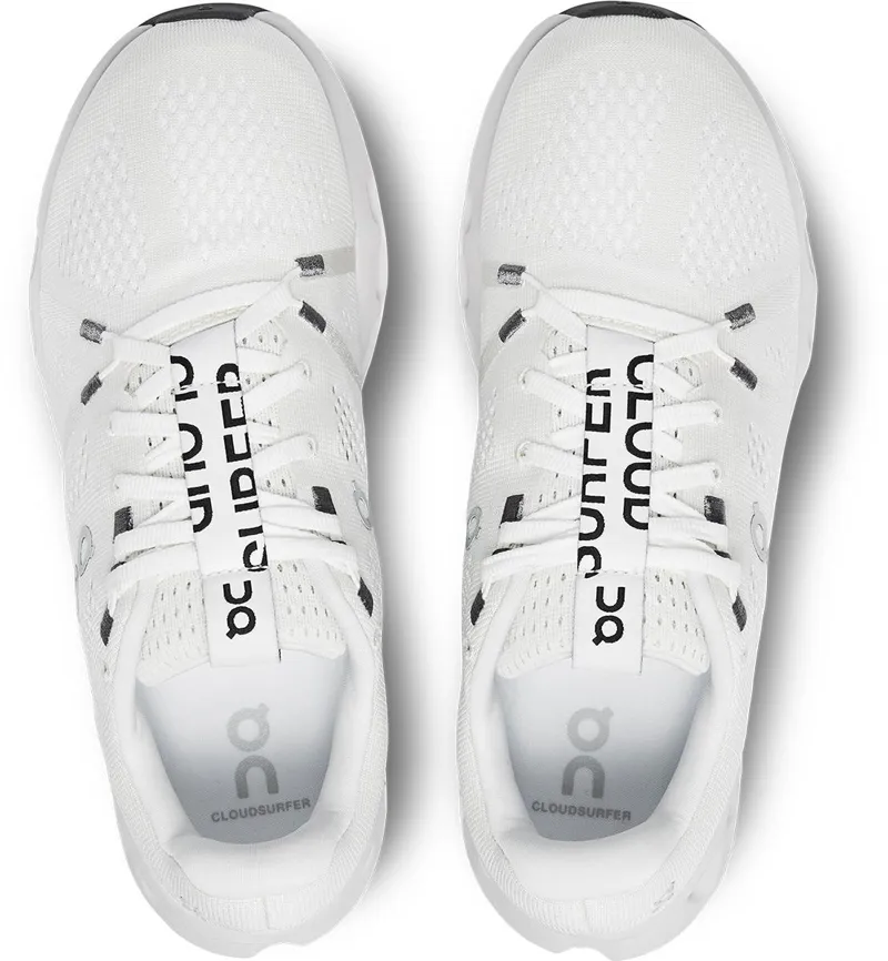 On Cloudsurfer Road Running Shoes - Frost White-2