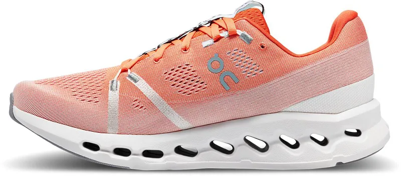 On Cloudsurfer Road Running Shoes - Flame White - Size 9-4