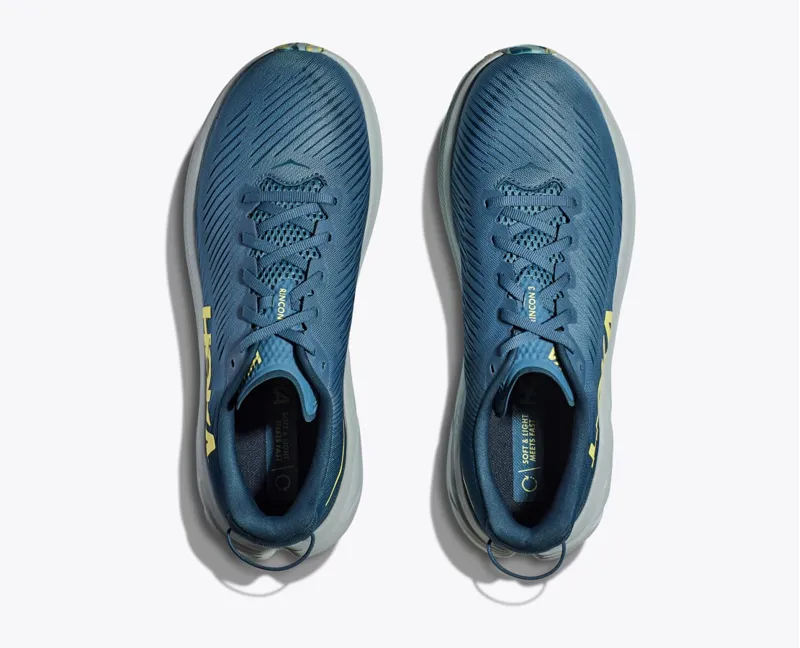 Hoka Rincon 3 Road Running Shoes - Bluesteel Deep Dive - Size 11-1