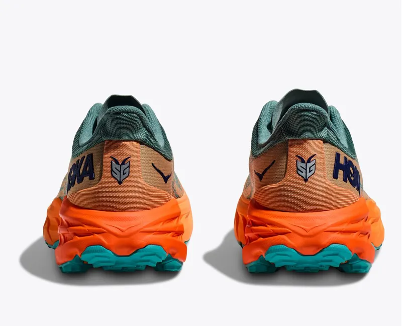 Hoka Speedgoat 5 Trail Running Shoes - Trellis Mock Orange-3