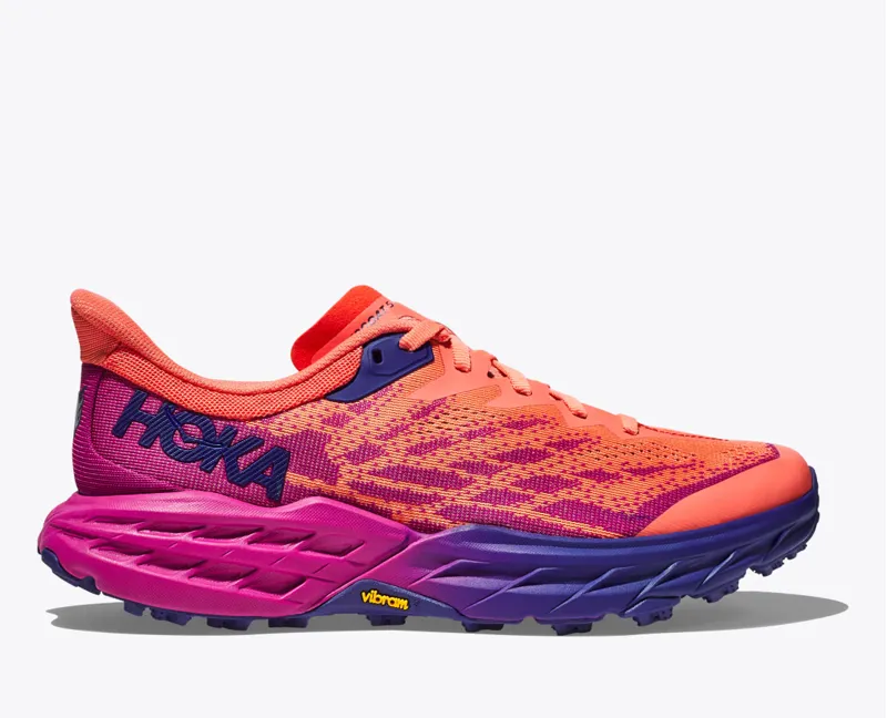 Hoka Speedgoat 5 Womens Trail Running Shoes - Festival Fuchsia Camellia