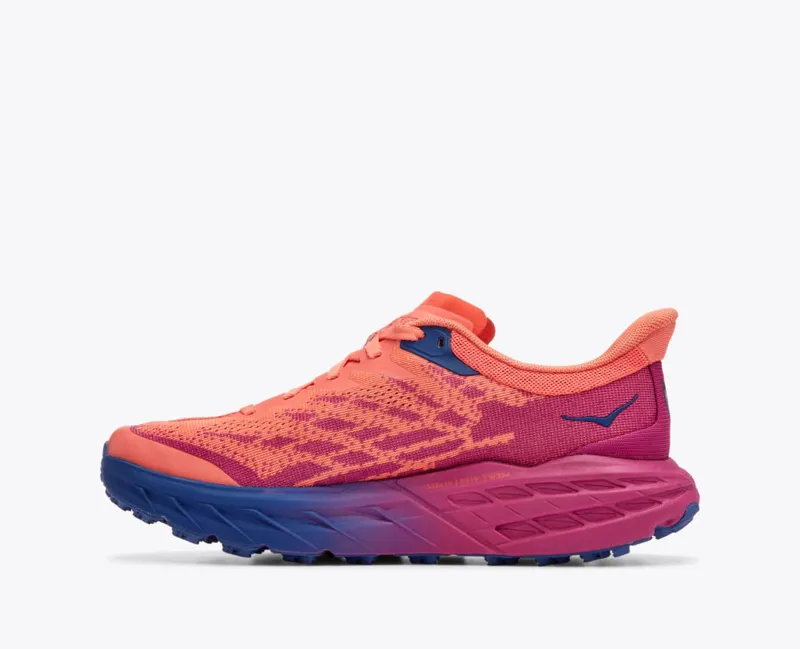 Hoka Speedgoat 5 Womens Trail Running Shoes - Festival Fuchsia Camellia-4