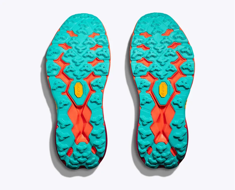 Hoka Speedgoat 5 Womens Trail Running Shoes - Impala Flame-2