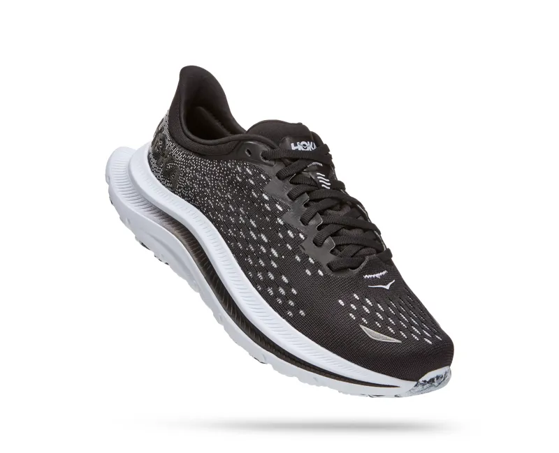 Hoka Kawana Womens Road Running Shoe - Black White