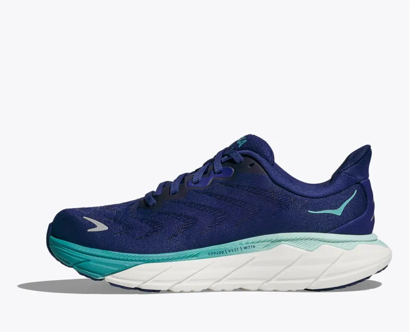 Hoka Arahi 6 Womens Road Running Shoe - Bellwether Blue Ocean Mist-4