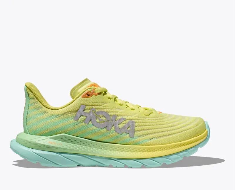 Hoka Mach 5 Womens Road Running Shoe - Citrus Glow Lime Glow