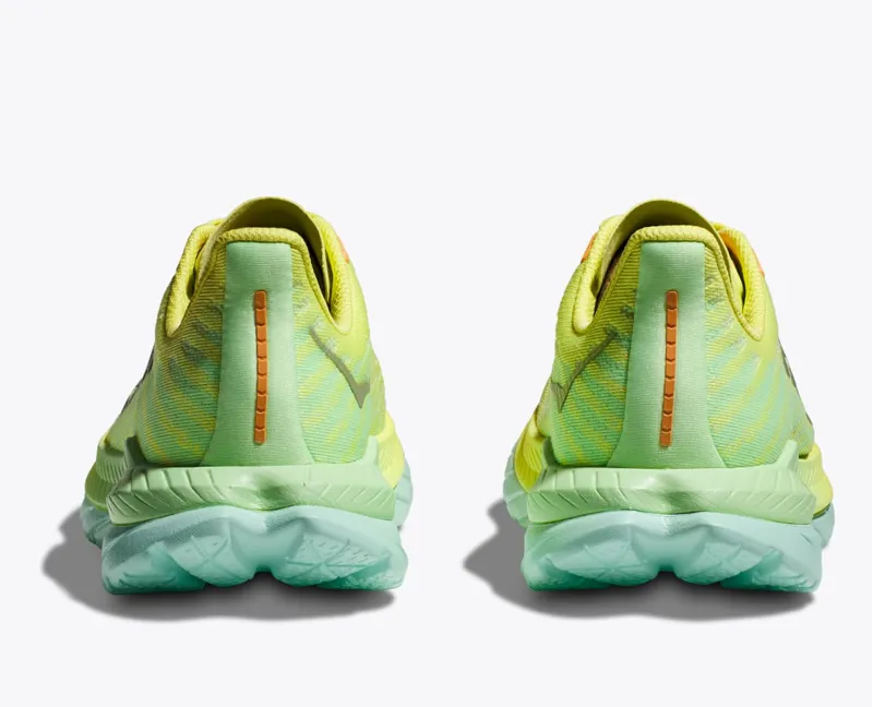 Hoka Mach 5 Womens Road Running Shoe - Citrus Glow Lime Glow-1