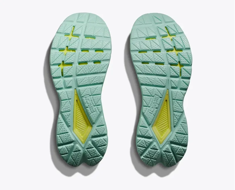 Hoka Mach 5 Womens Road Running Shoe - Citrus Glow Lime Glow-2