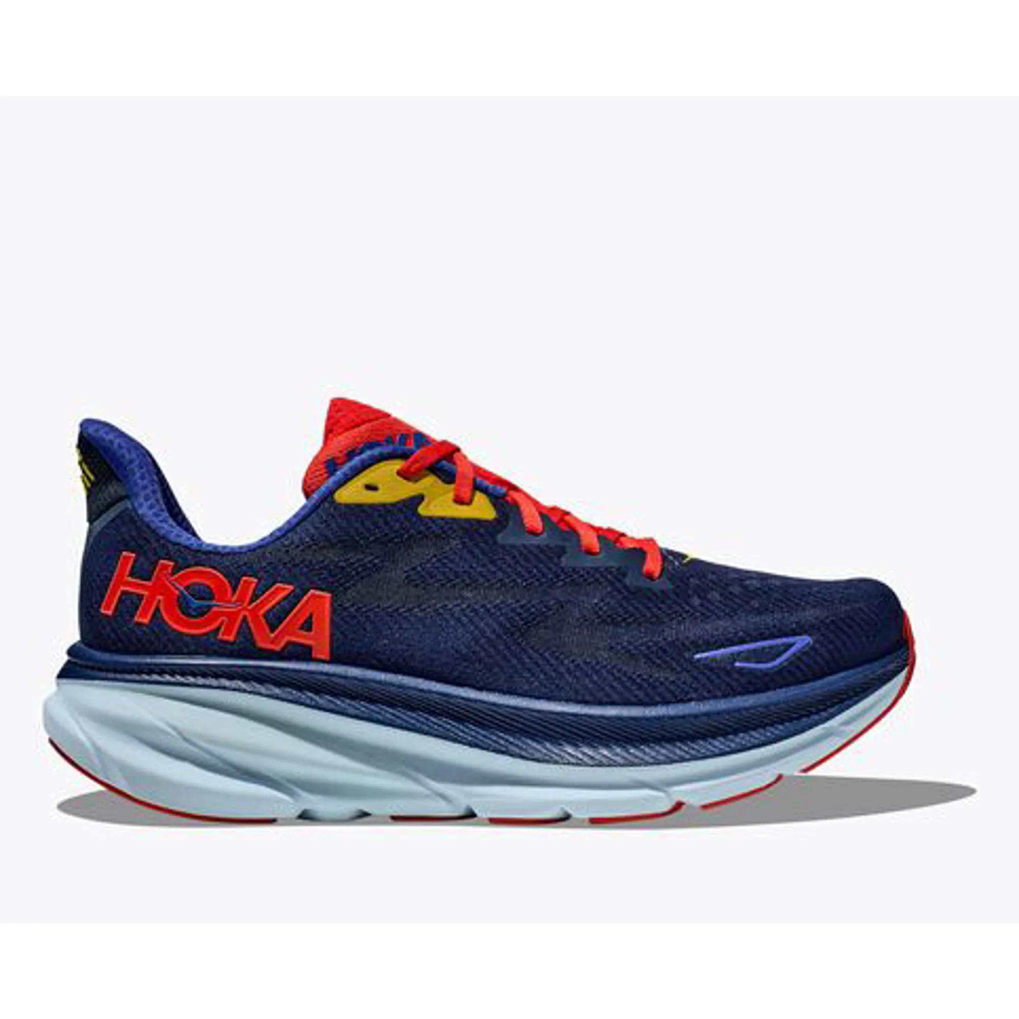 Hoka Clifton 9 Road Running Shoes - Bellwether Blue Dazzling Hoka Clifton 9 Road Running Shoes - Bellwether Blue Dazzling