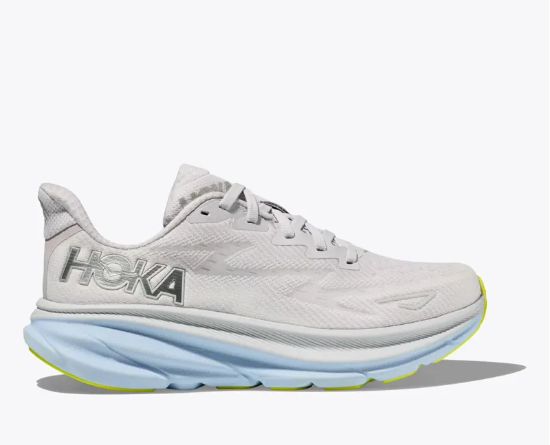 Hoka Clifton 9 Womens Road Running Shoes - Nimbus Cloud Ice Water