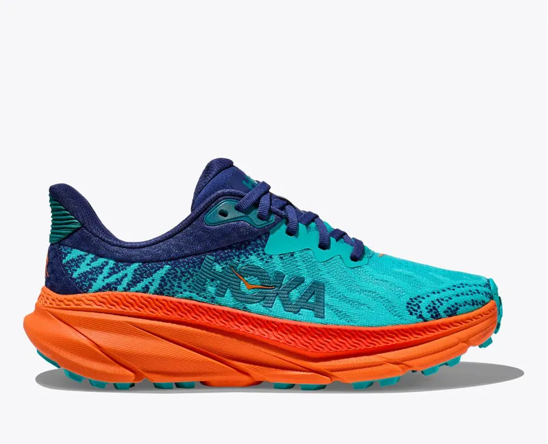 Hoka Challenger 7 Womens Trail Shoes - Ceramic Vibrant Orange