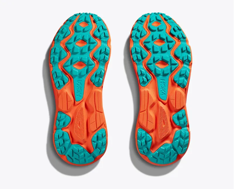 Hoka Challenger 7 All-Terrain Running Shoes - Ceramic Vibrant Orange-4