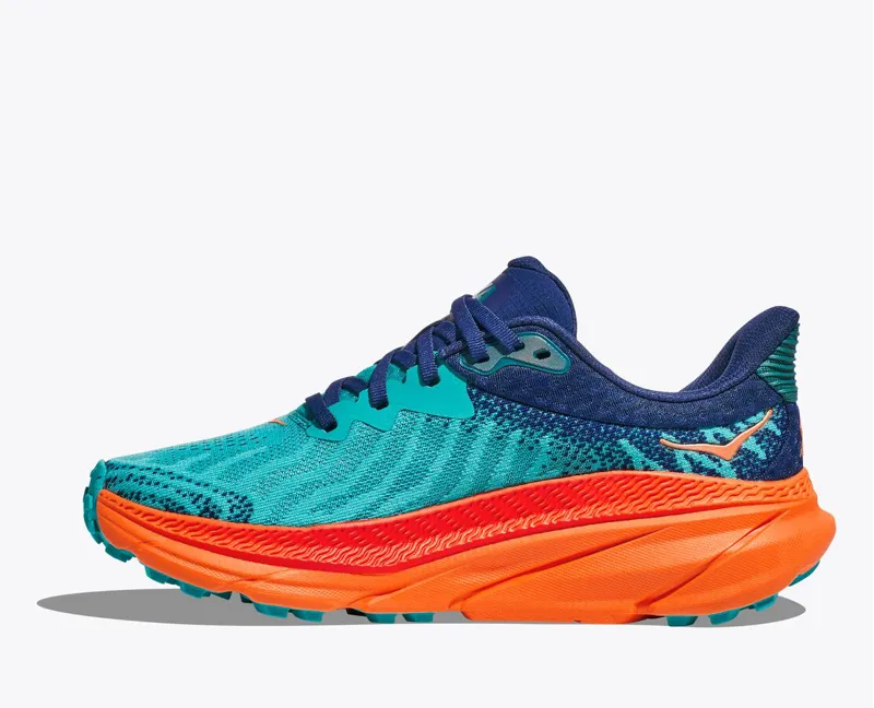 Hoka Challenger 7 All-Terrain Running Shoes - Ceramic Vibrant Orange-5