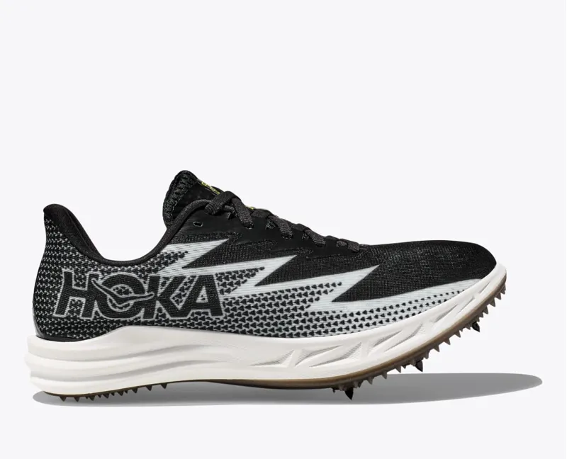 Hoka Crescendo MD Racing Spikes - Black White
