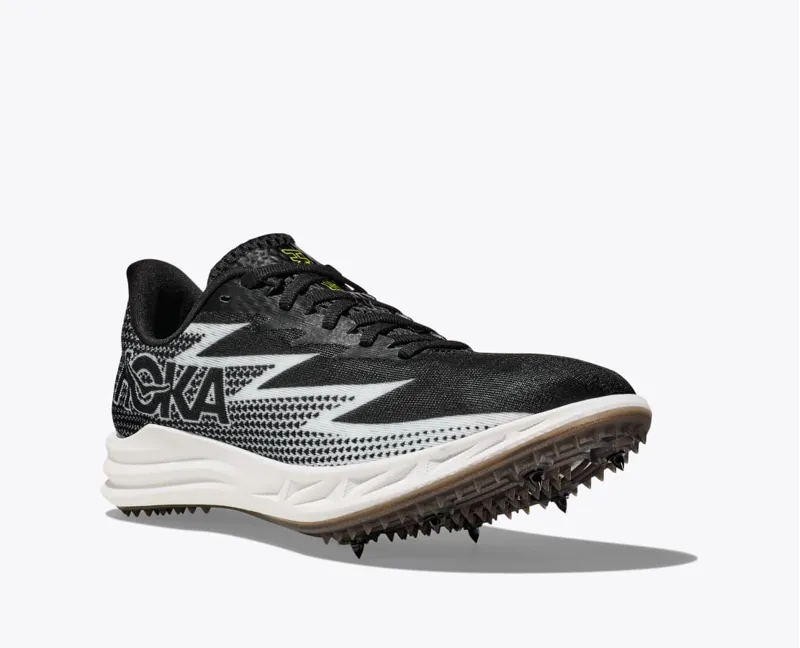 Hoka Crescendo MD Racing Spikes - Black White-3