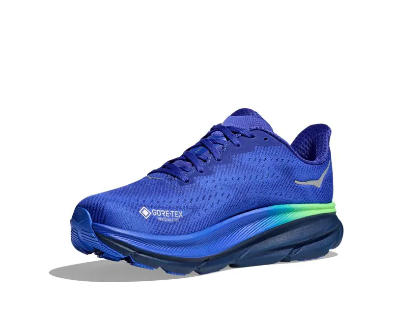 Hoka Clifton 9 GTX Road Running Shoes - Dazzling Blue Evening Sky-1