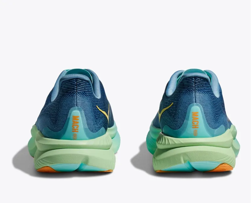 Hoka Mach 6 Wide Fit Road Running Shoe Dust Shadow - UK9.5-3