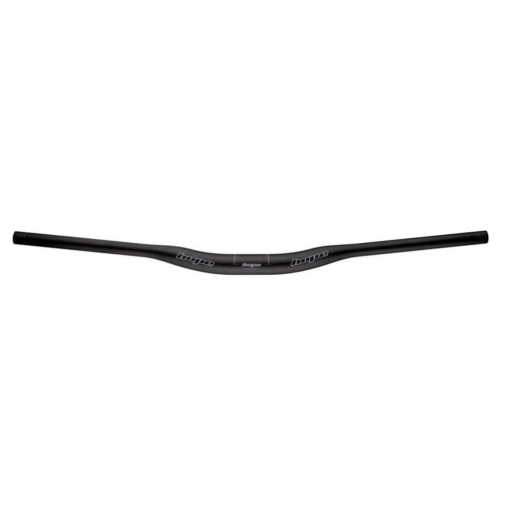 Hope Carbon Handlebar - 35mm - 800mm - 20mm Rise - Black Silver