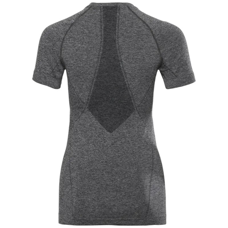 Odlo Performance Light Womens Short Sleeved Baselayer - Grey-1