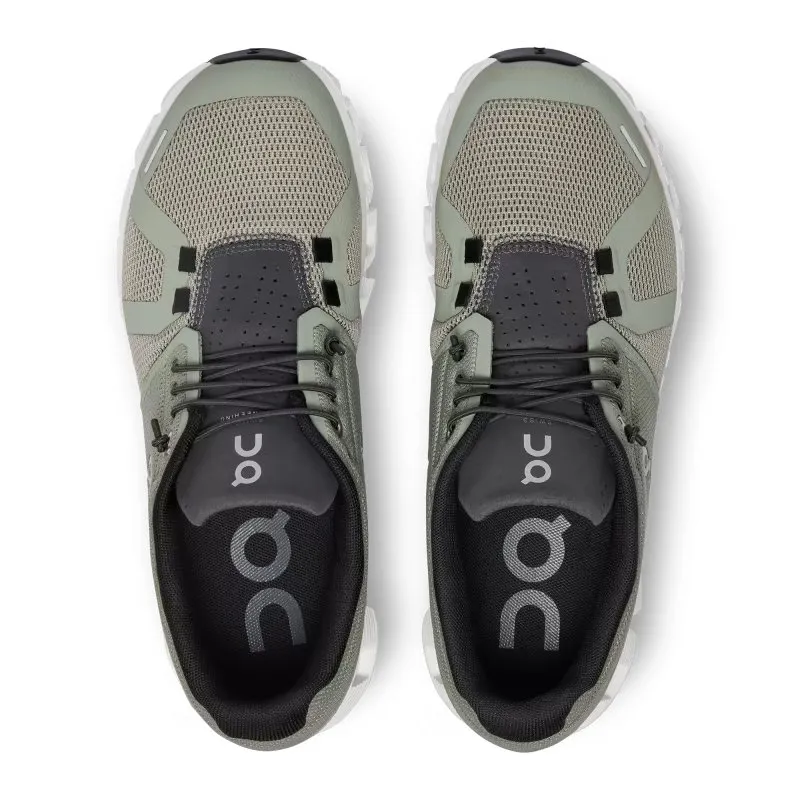 On Running Cloud 5 Womens Road Running Shoes - Kelp Shadow-1