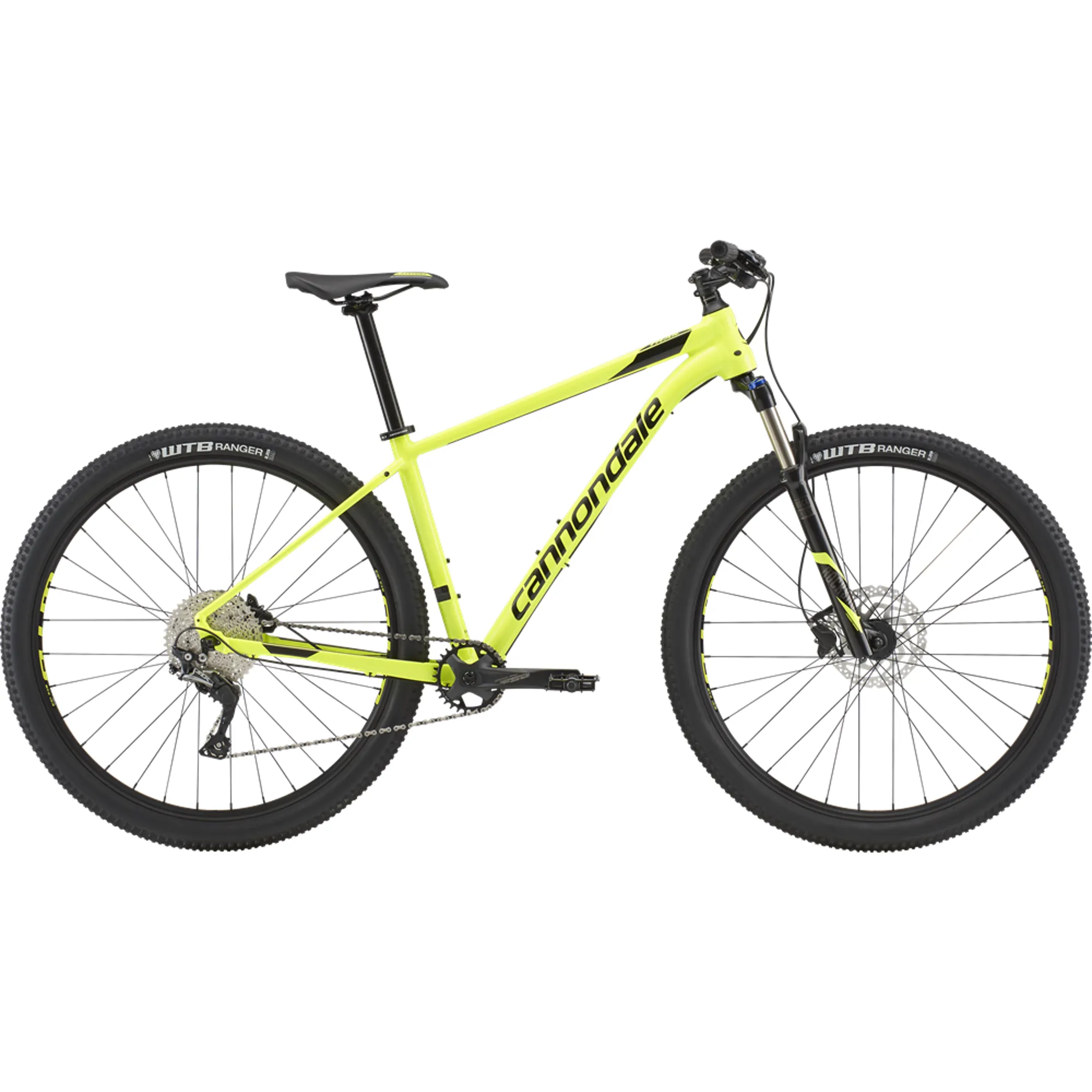 2019 Cannondale Trail 4 Hardtail Mountain Bike Volt Yellow