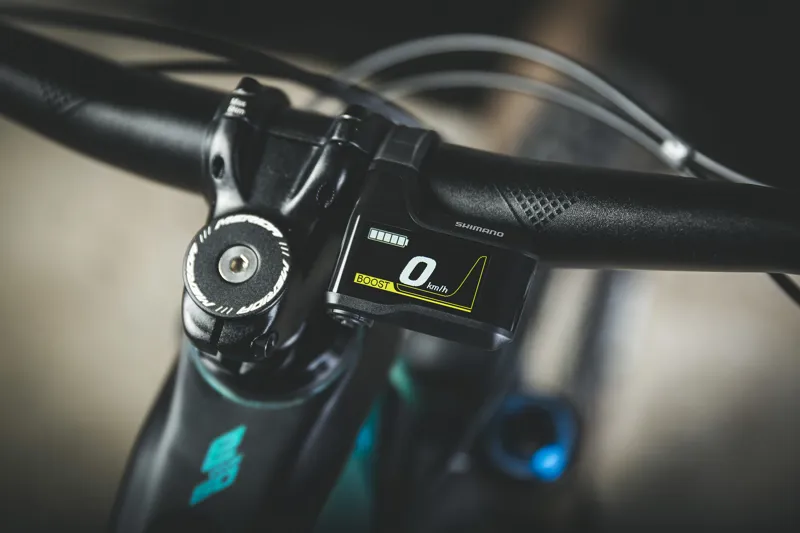2020 Merida eOne-Sixty 10k Electric Mountain Bike Gloss Candy Teal-3