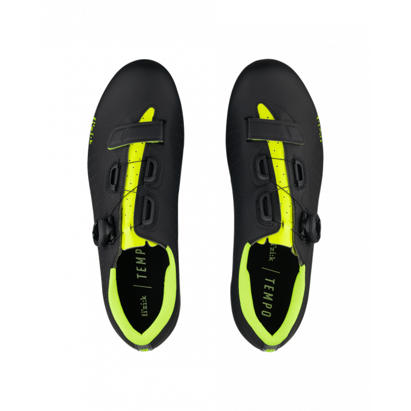 Fizik R5 Tempo Overcurve Road Shoe in Yellow -1